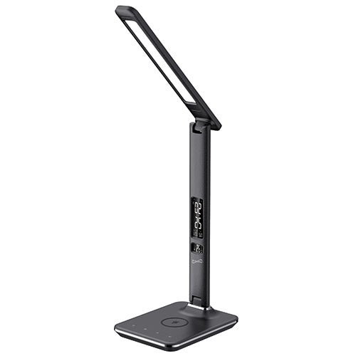 LED Desk Lamp w/ Qi Wireless Charger Power Sales