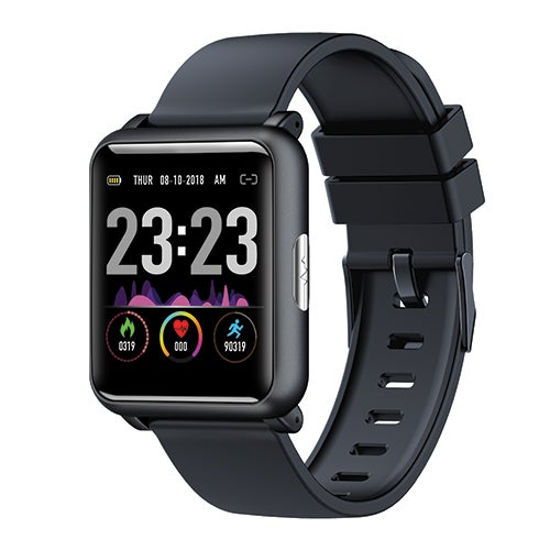 ECG + PPG Smart Sports Watch, Black Sport