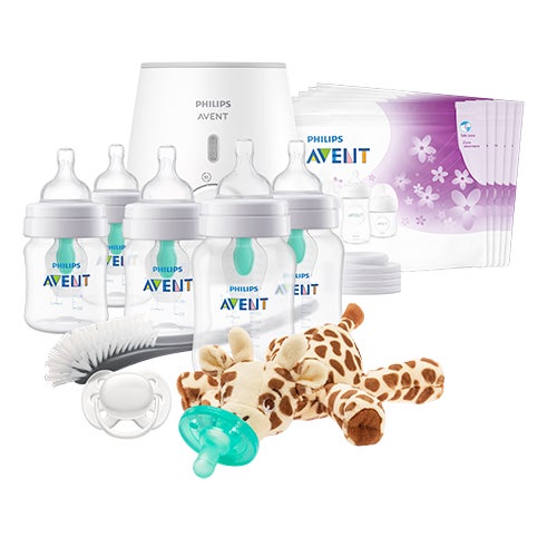 Anti-Colic All-in-One Baby Bottle Gift Set