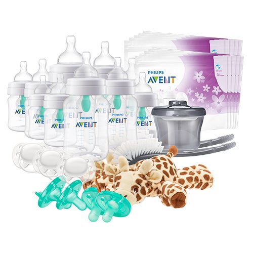 Anti-Colic Essentials Baby Bottle Gift Set