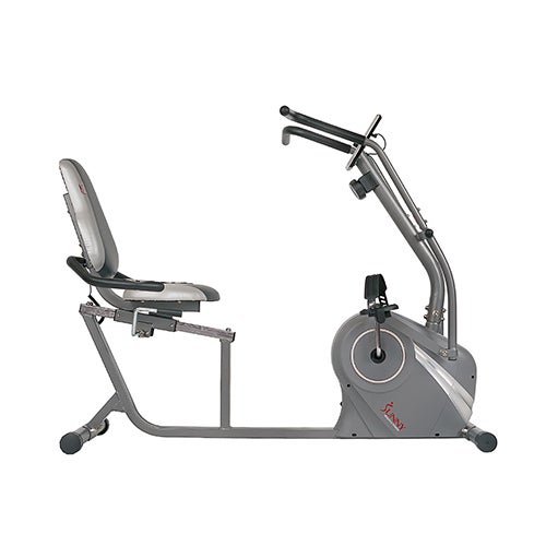 Cross Trainer Magnetic Recumbent Bike w/ Arm Exercisers