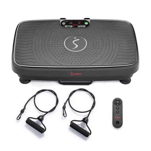 Fitboard 2D Vibration Platform Exercise Machine w/ Resistance Band