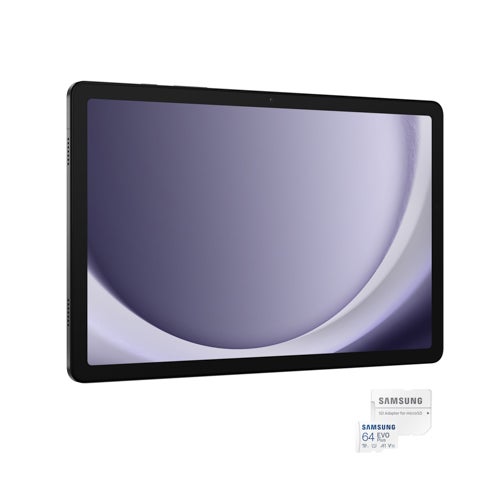 11" Galaxy Tab A9+, 128GB, Graphite w/ 64GB EVO Plus Micro SD & Adapter