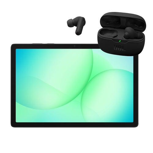 11" Galaxy Tab A11+, 128GB  w/ Vibe Beam 2 True Wireless Earbuds