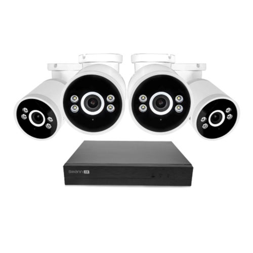 AdvancedX 5MP NVR Security System - 1TB w/ 4 Bullet Cameras