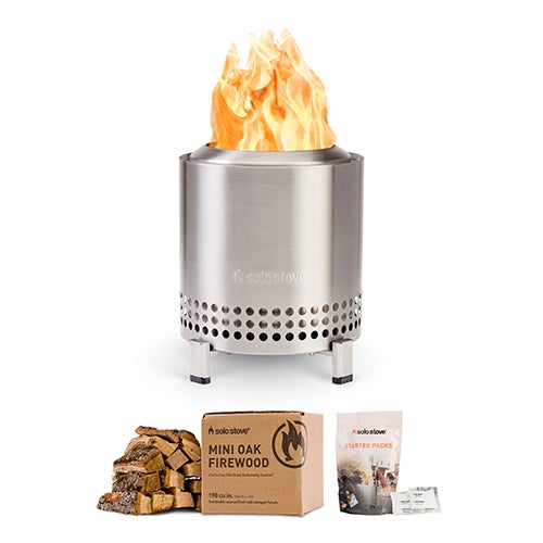 Mesa XL + Box of Mini Wood + Starter Pack, Stainless
