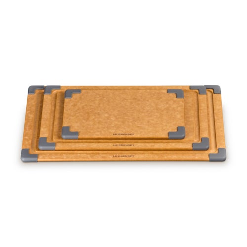 Set of 3 Paper Fiber Cutting Boards, Oyster