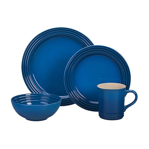 16pc Stoneware Dinnerware Set, Marseille