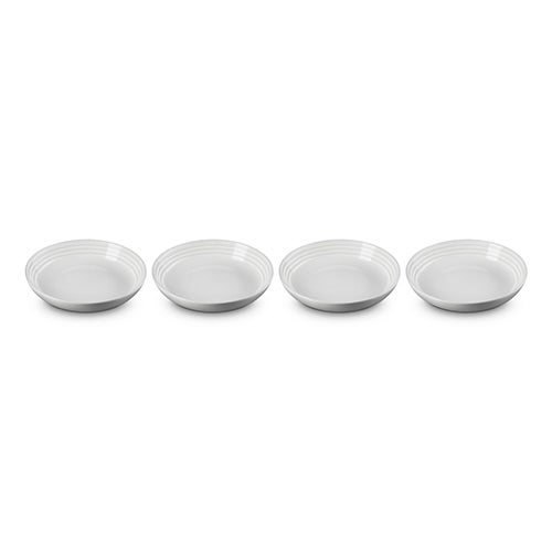 Set of 4 Vancouver Pasta Bowls, White