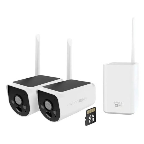 MaxRanger4K Solar Longest Range Security System w/ (2) Cameras & SD Card