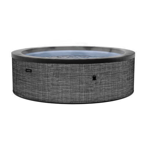 Tahoe Round 4 Person Eco Foam Spa, Flint Gray