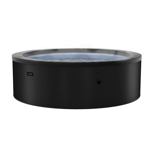 Tahoe Round 6 Person Eco Foam Spa, Charcoal Black