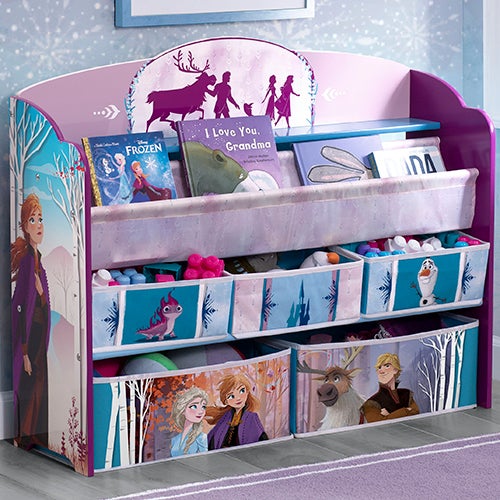 book and toy organizer