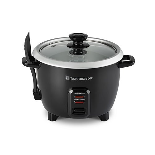 10 Cup Rice Cooker w/ Glass Lid