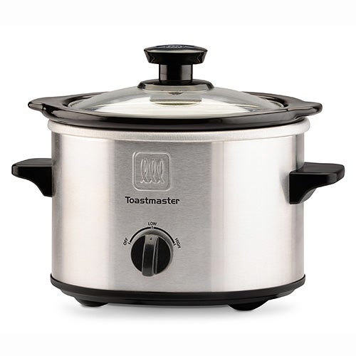 1.5 Qt Brushed Stainless Steel Slow Cooker