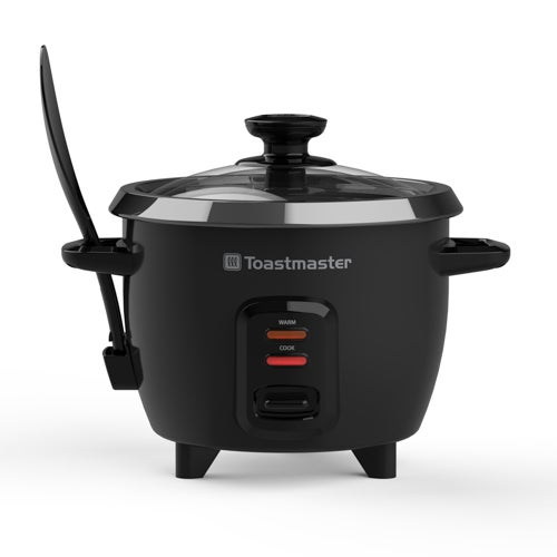 6 Cup Automatic Rice Cooker w/ Glass Lid
