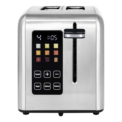 2 Slice Rapid Toaster w/ LCD Display, Stainless Steel