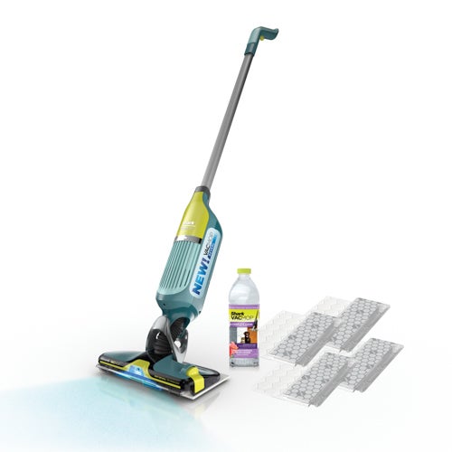 VACMOP Reveal Cordless Hard Floor Vacuum & Spray Mop, Green