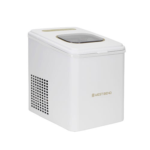Timeless 26lb Countertop Ice Maker, White & Gold