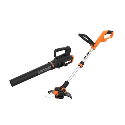 20V Lithium-Ion Grass Trimmer & Blower Kit