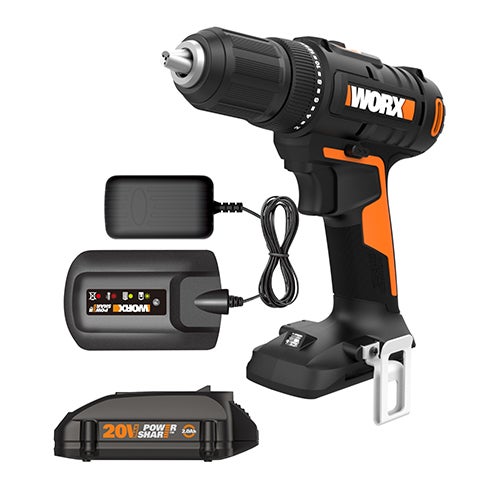 20V 1/2" Cordless Drill/Driver w/ Battery & Charger