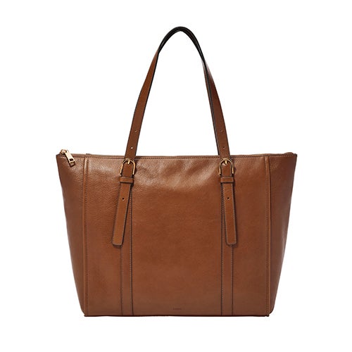 Carlie Tote Bag, Brown