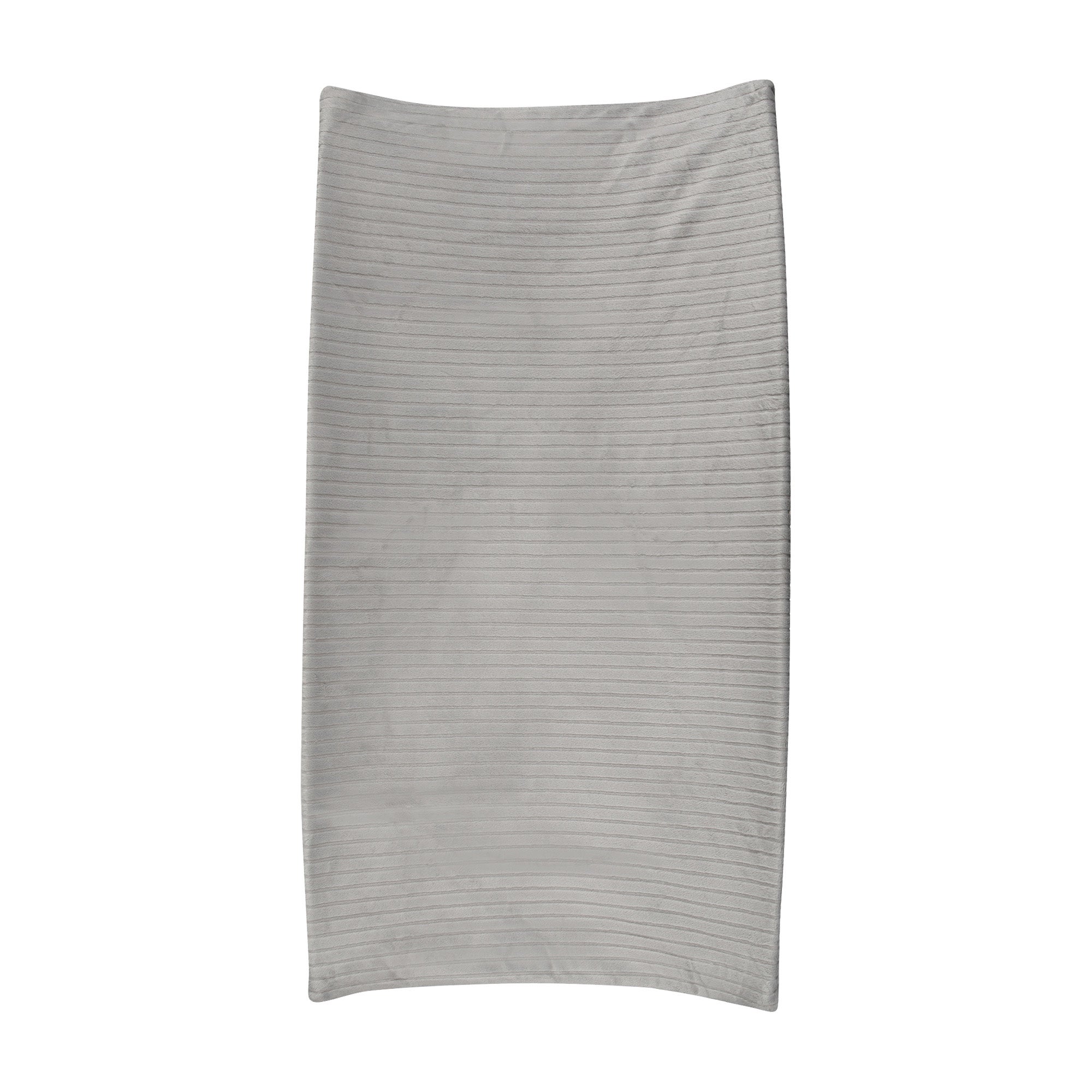 Boppy Changing Pad Cover Gray Ribbed