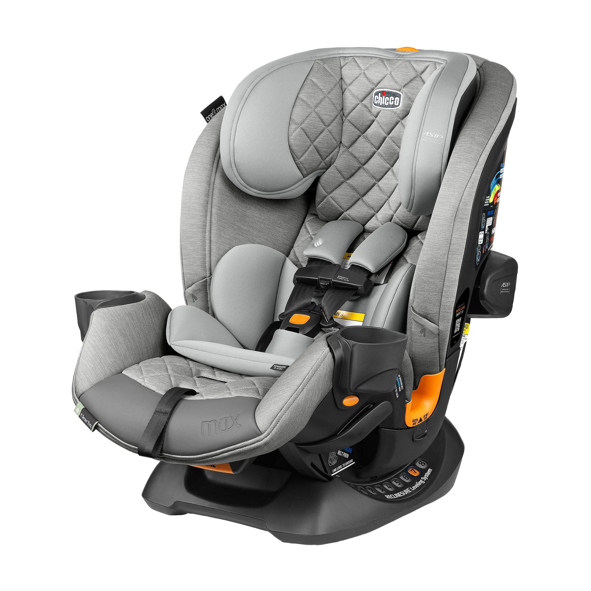 OneFit Max ClearTex All-in-One Car Seat Ash