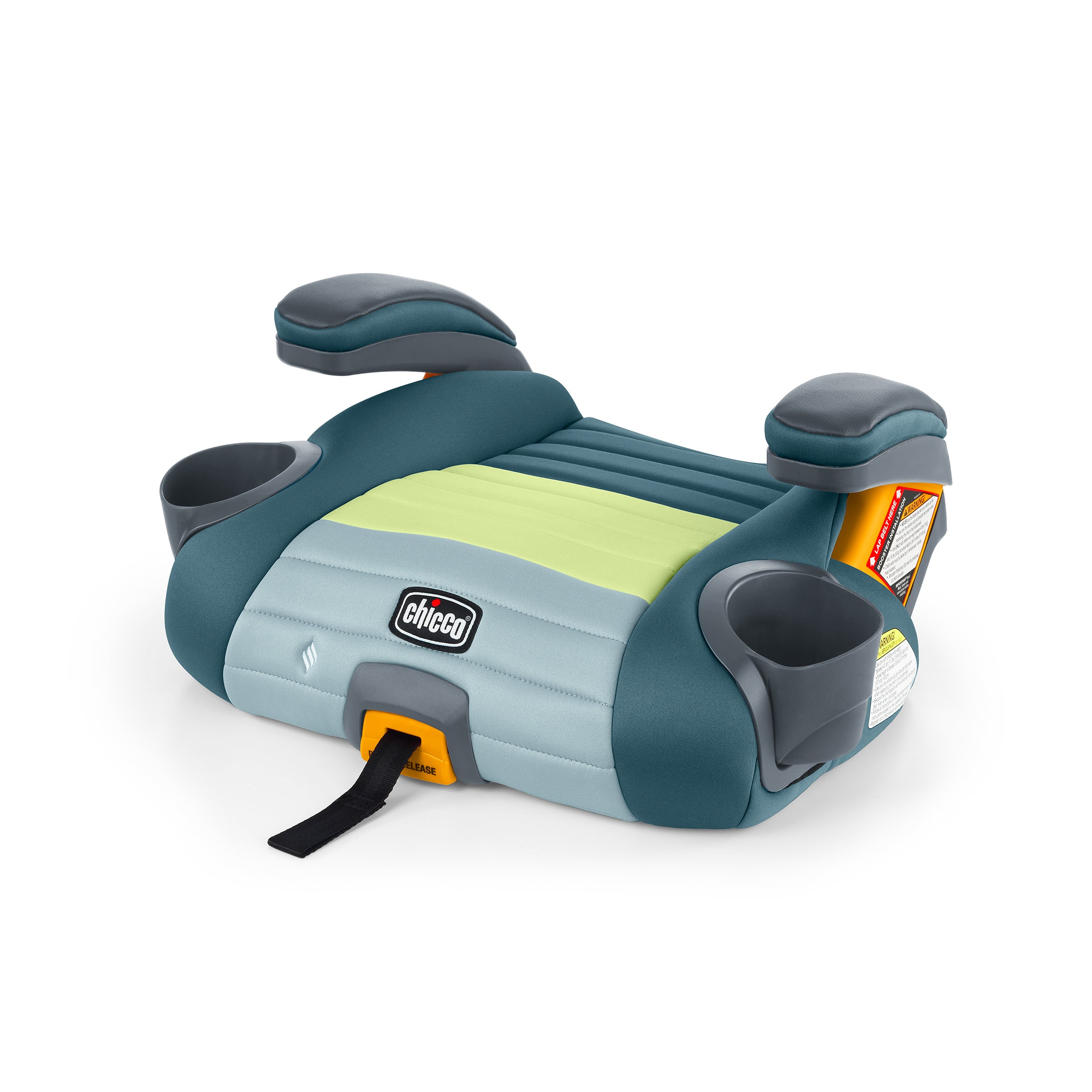 GoFit ClearTex Plus Backless Booster Car Seat Tropic