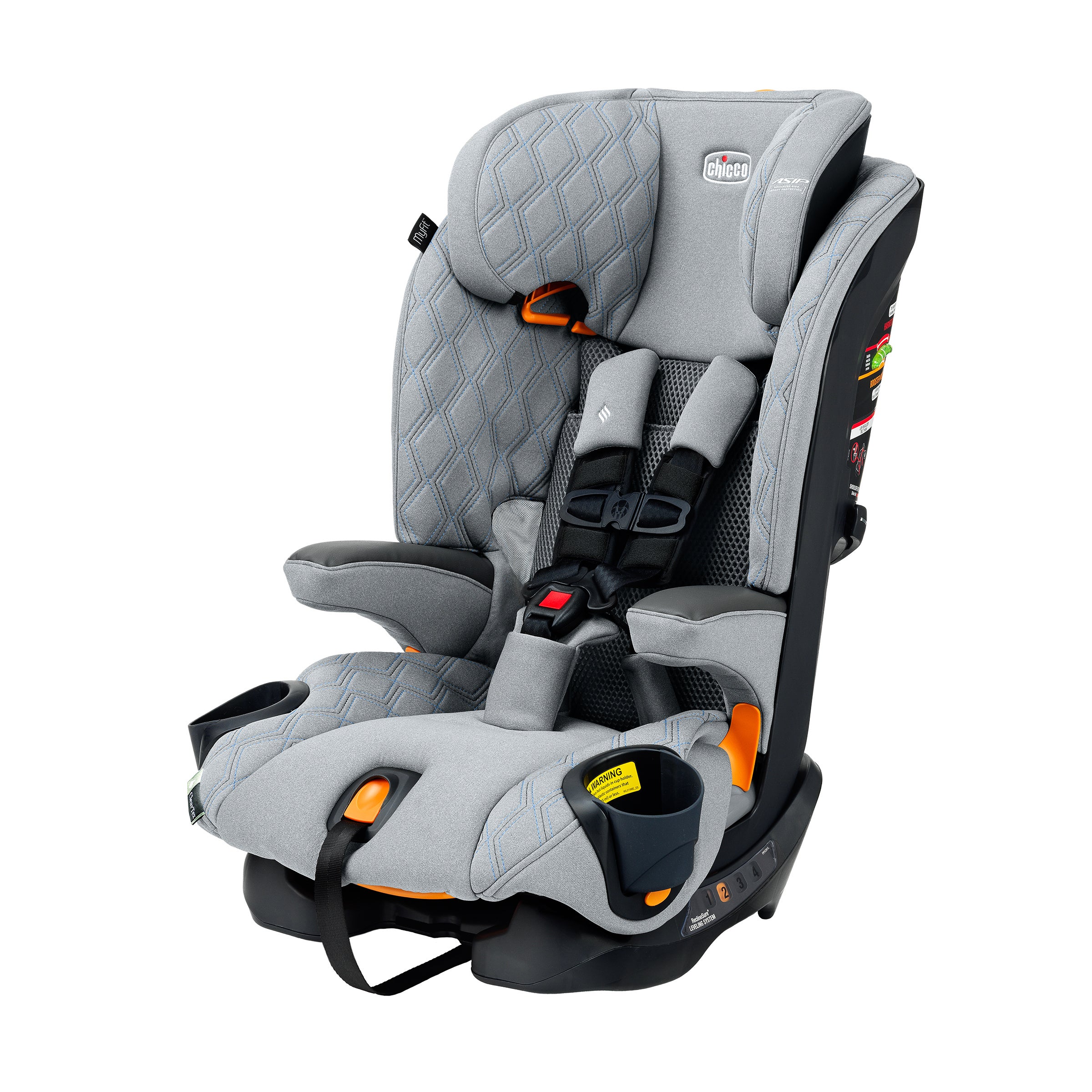 MyFit Air ClearTex Harness + Booster Car Seat Stratus