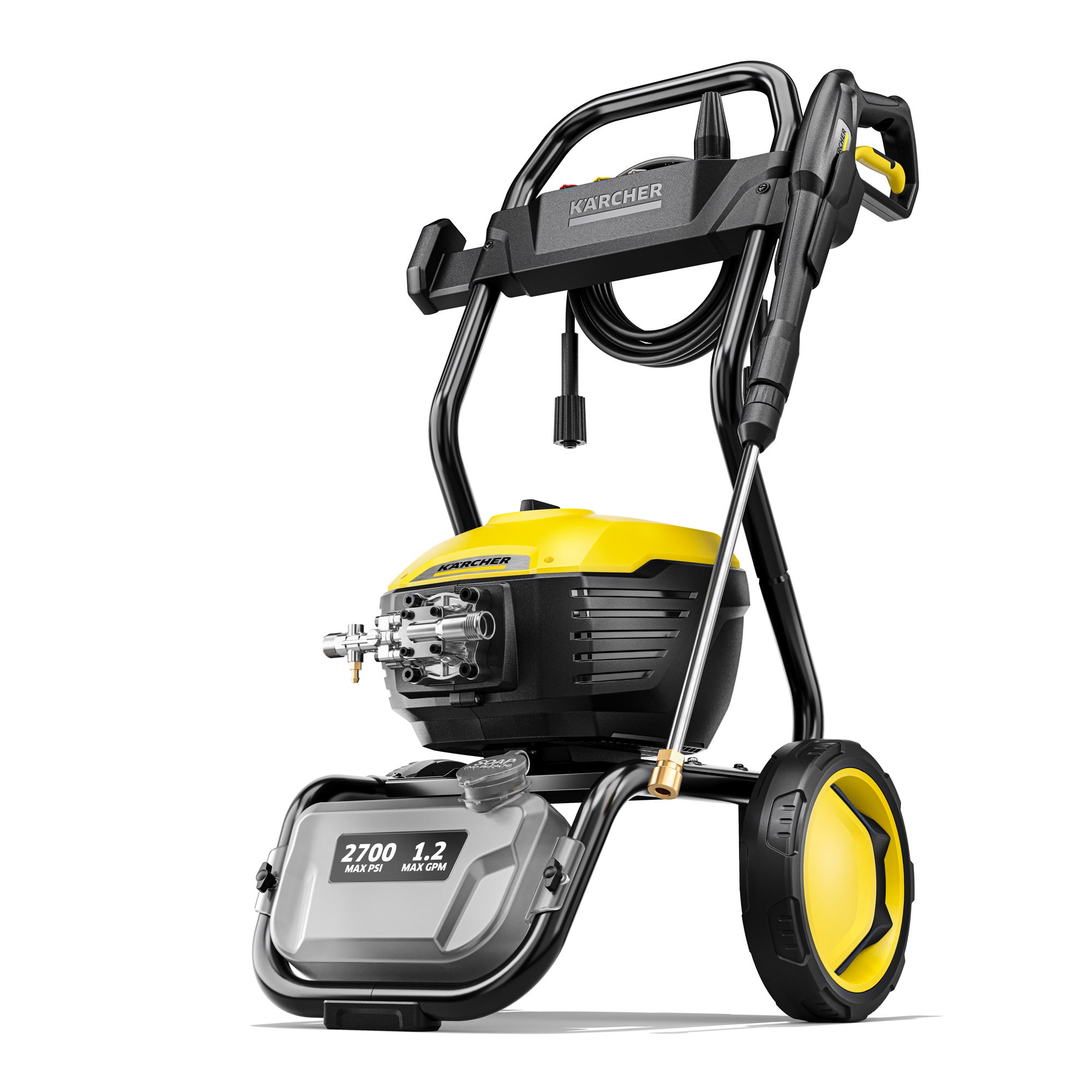 K2700E 2700 PSI Electric Pressure Washer w/ Wheels