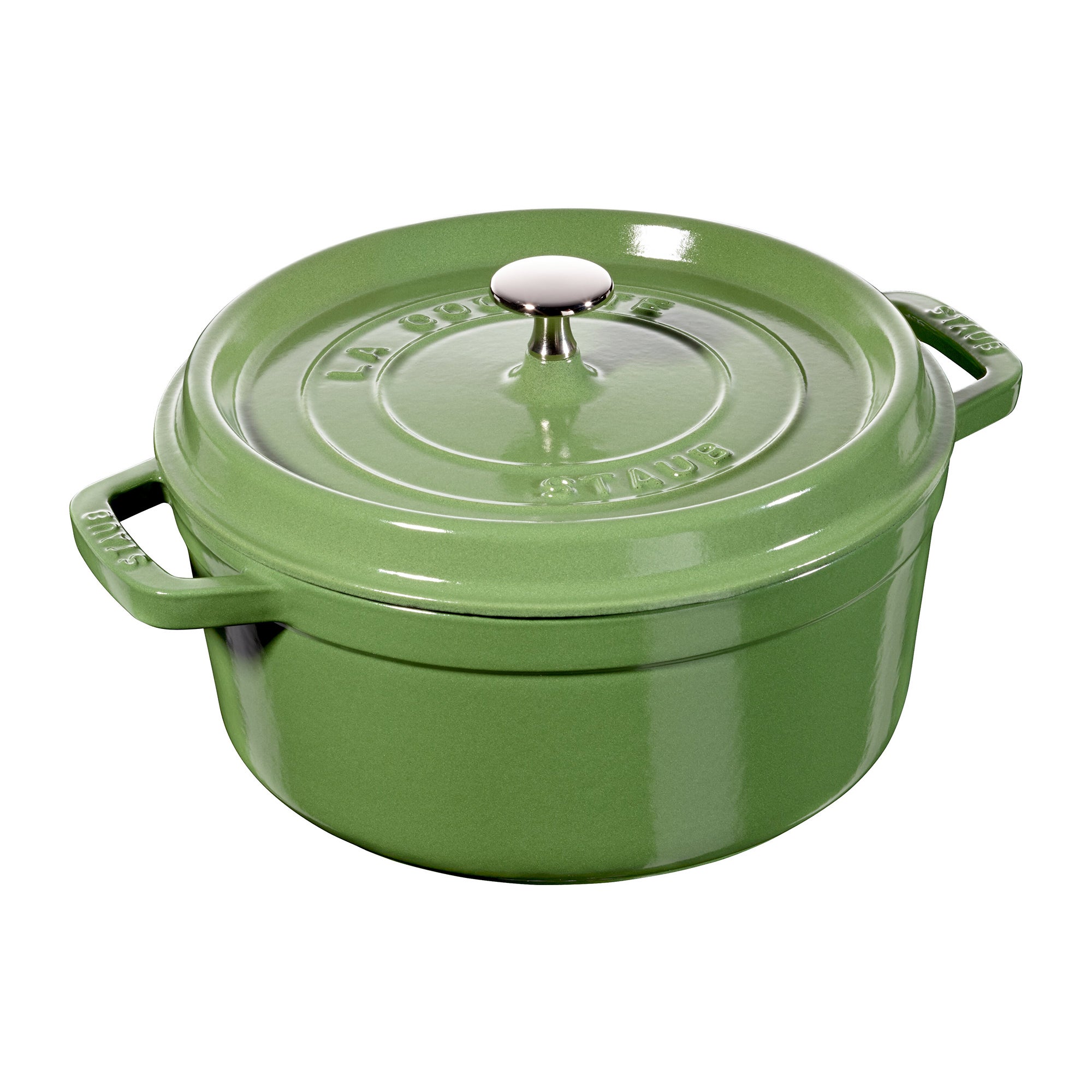 4qt Cast Iron Round Dutch Oven, Pistachio