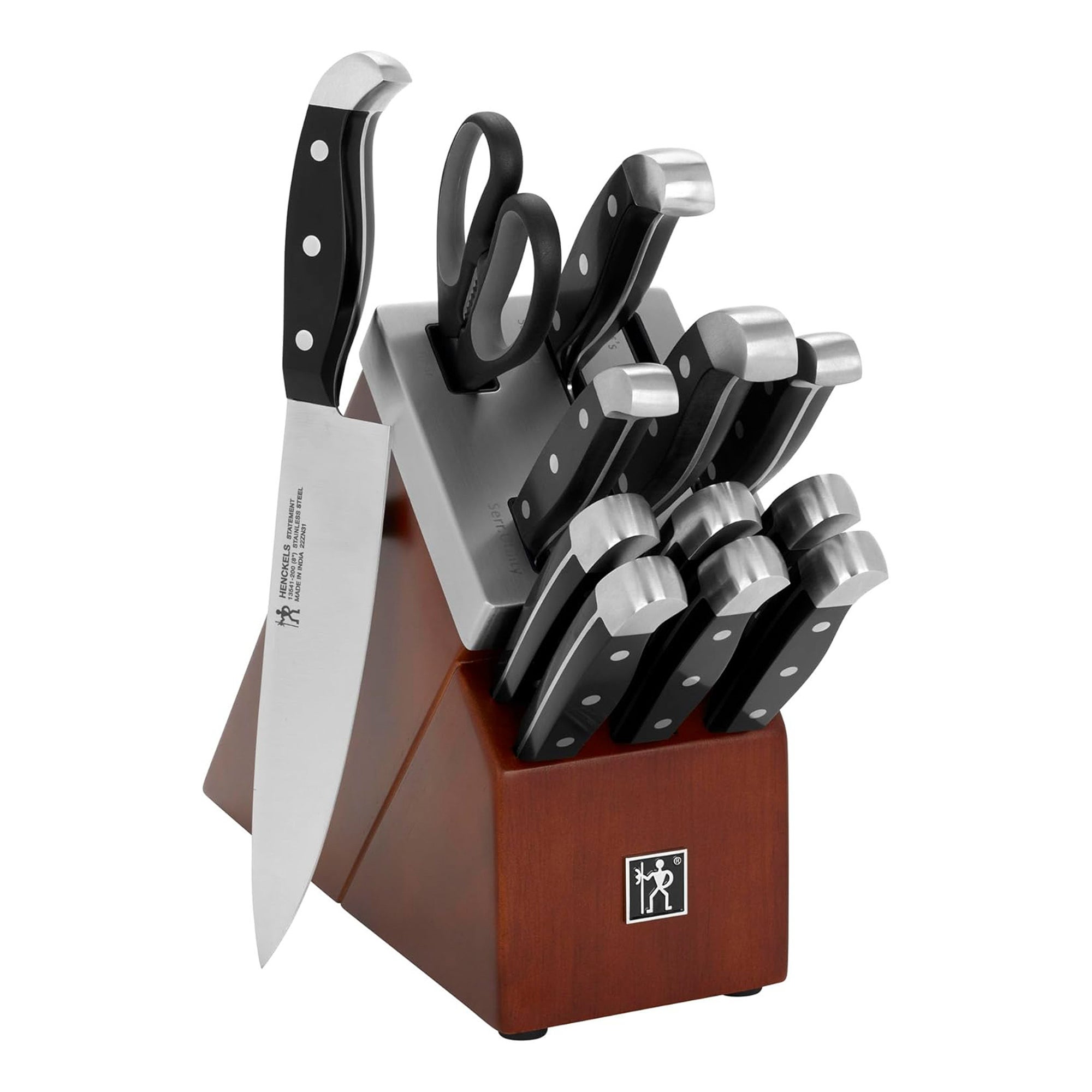 Statement 13pc Self-Sharpening Knife Block Set