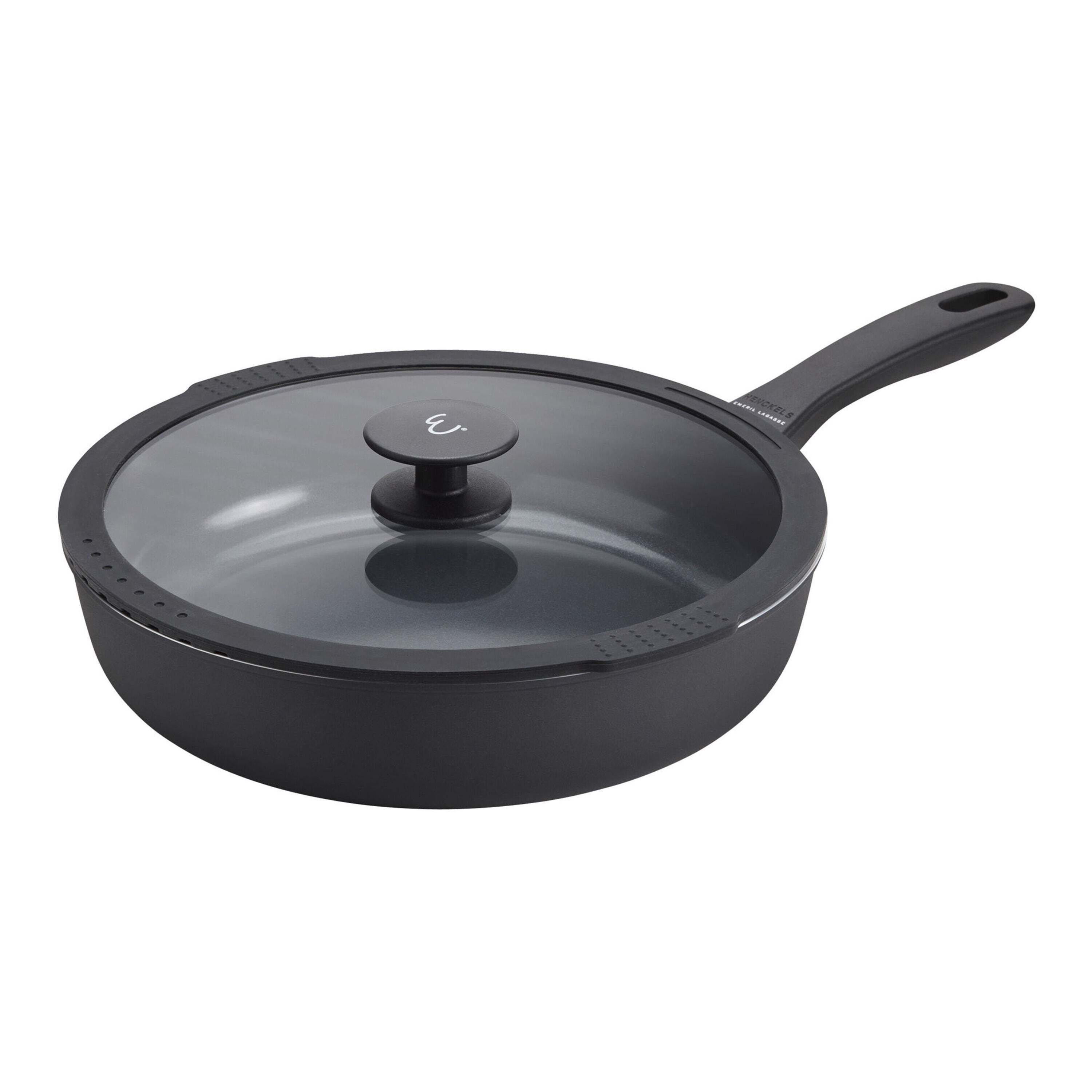 Nola by Emeril 3.9qt Ceramic Nonstick Saute Pan w/ Lid