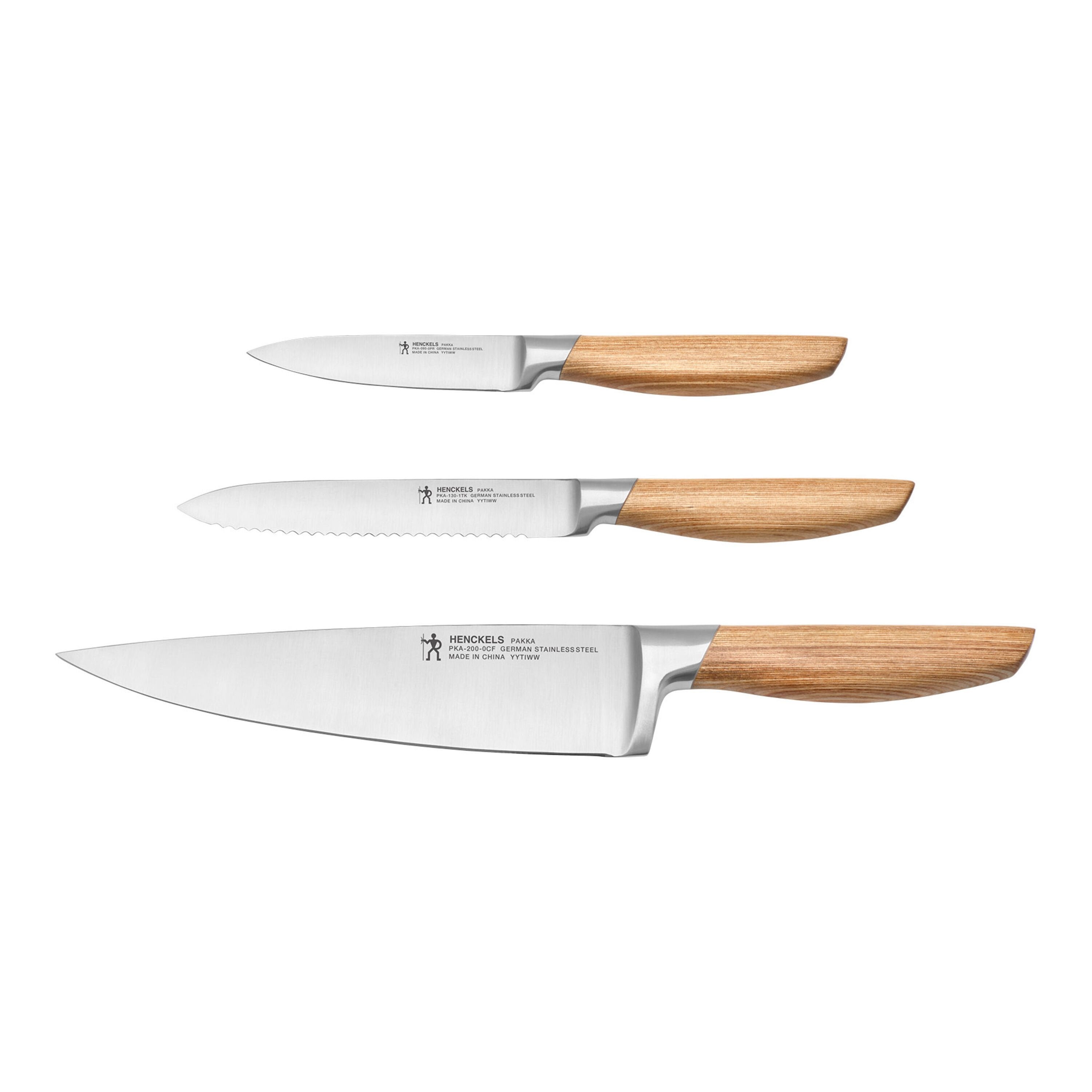Pakka 3pc Starter Knife Set