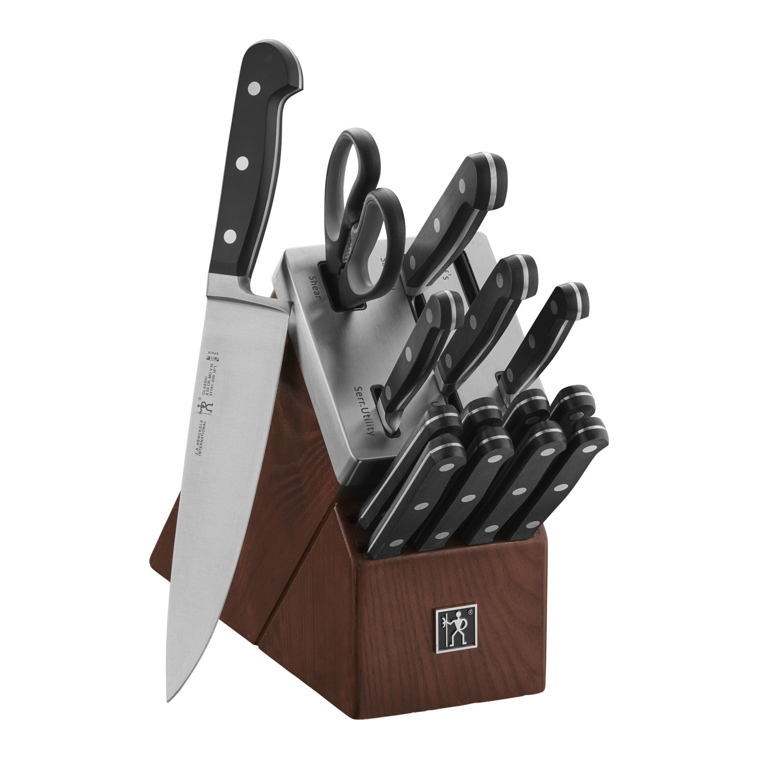 Classic 15pc Self-Sharpening Knife Block Set