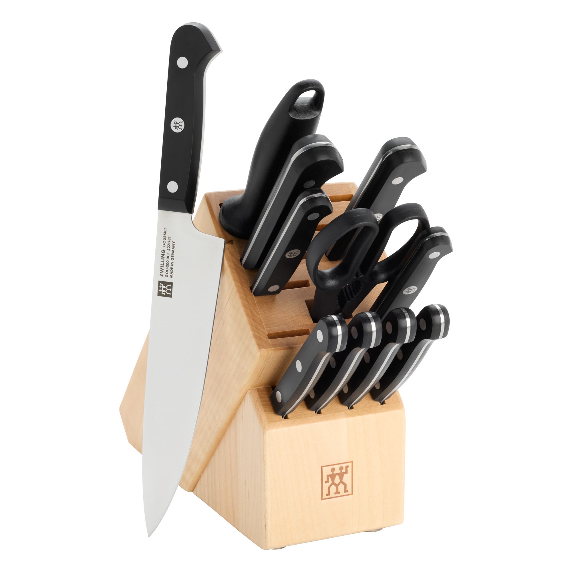 Gourmet 12pc Knife Block Set