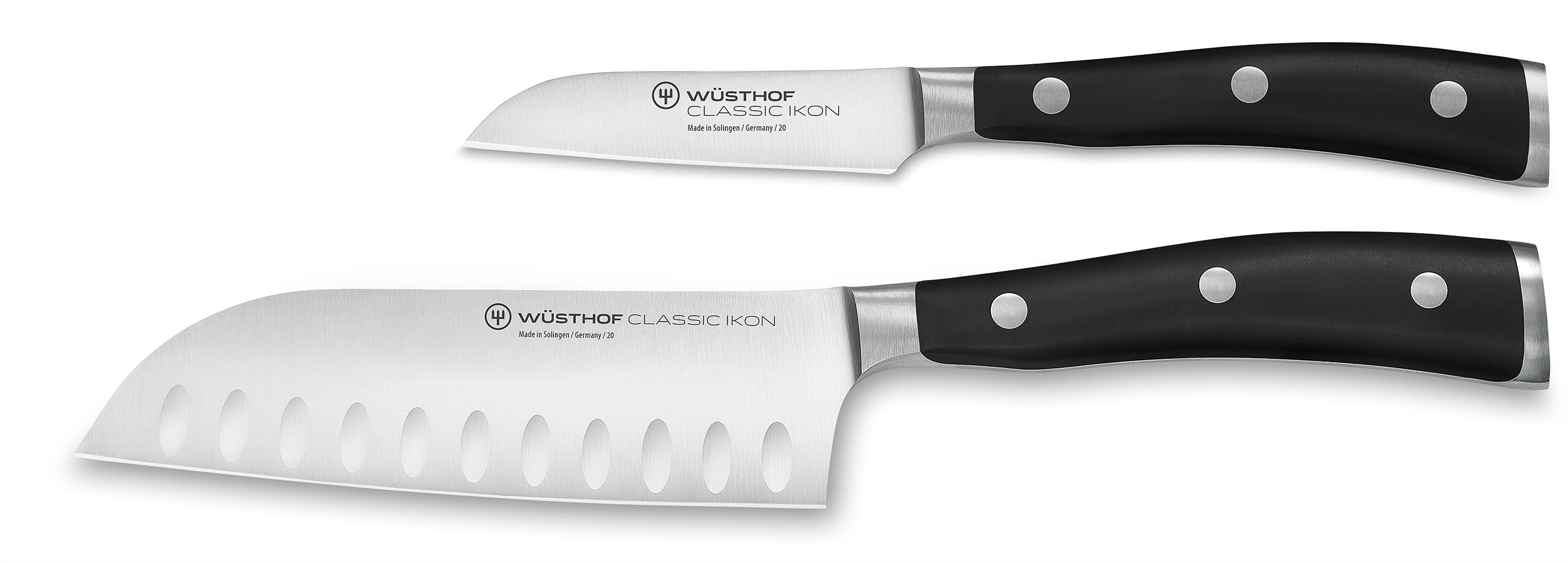 2pc Classic Ikon Mini Asian Knife Set