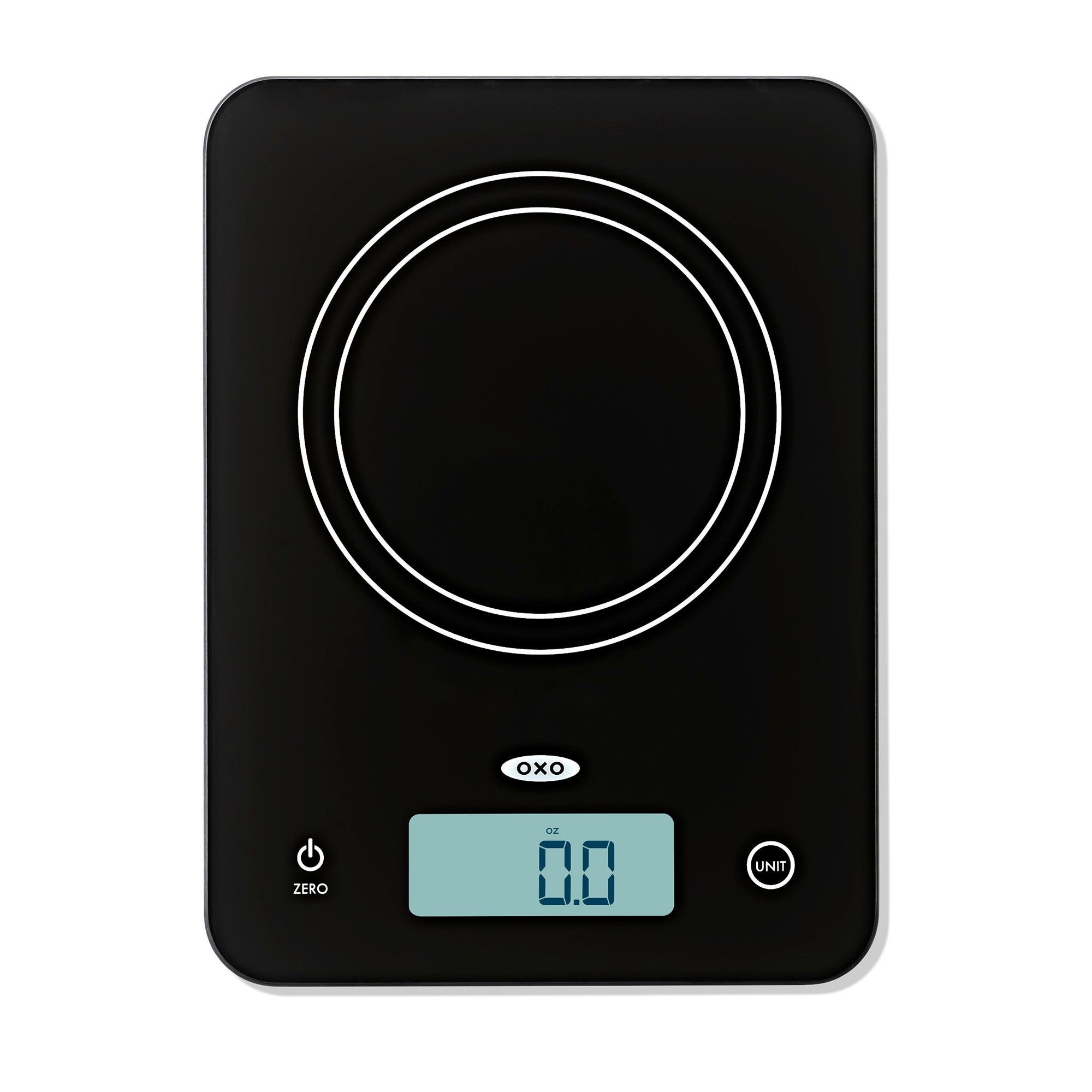 Good Grips Everyday Glass Food Scale, Black