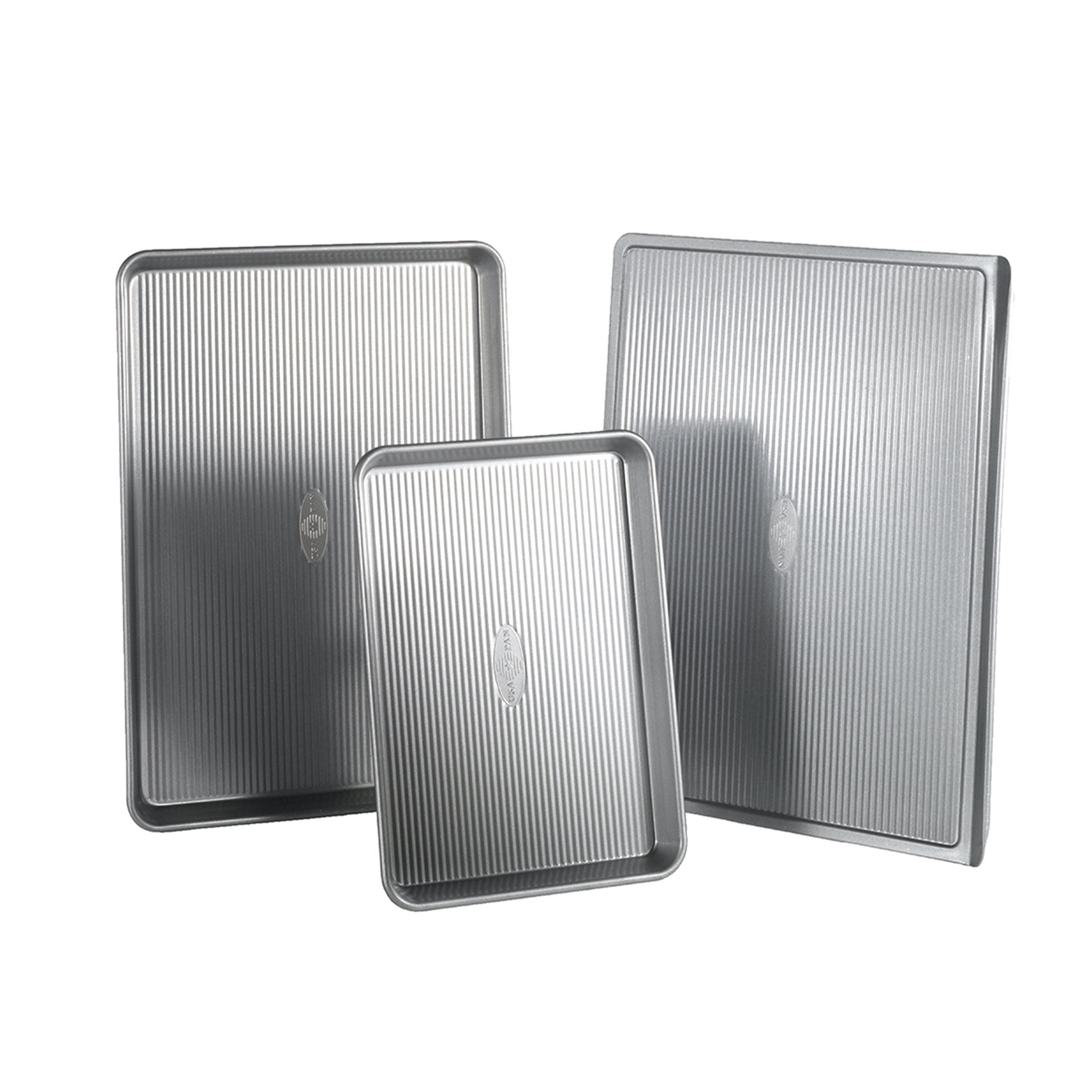 3pc Nonstick Aluminized Steel Bakeware Set
