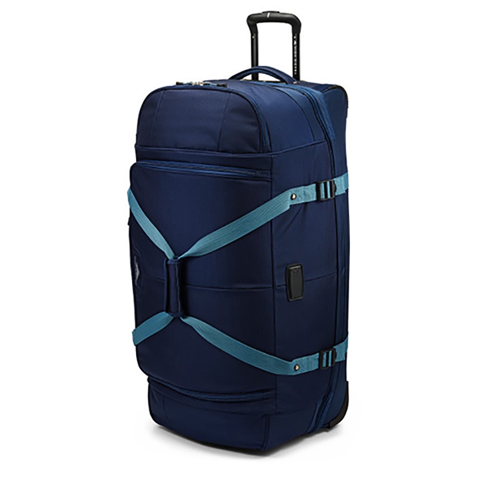 Fairlead 34" Drop Bottom Wheeled Duffel True Navy/Graphite
