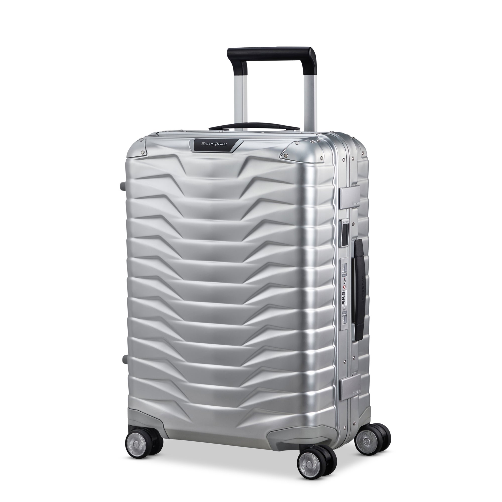 Proxis Alu Carry-On Hardside Spinner Aluminum