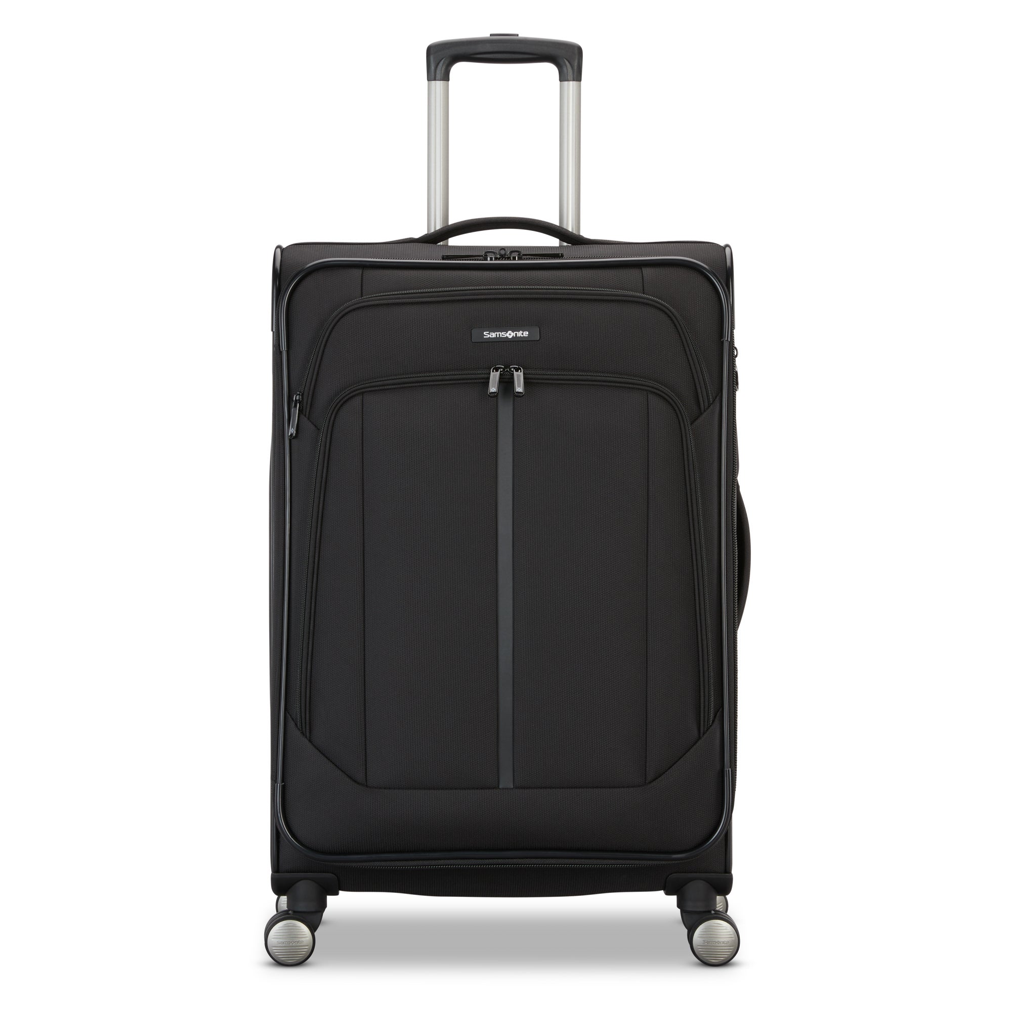 Ascella 4 Expandable Medium Softside Spinner Black
