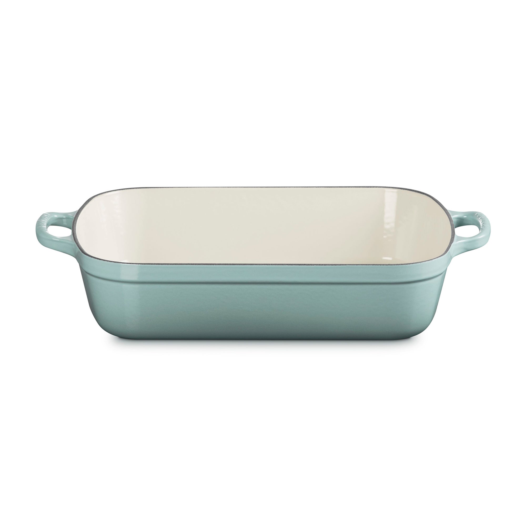 5.25qt Signature Cast Iron Roaster Sea Salt
