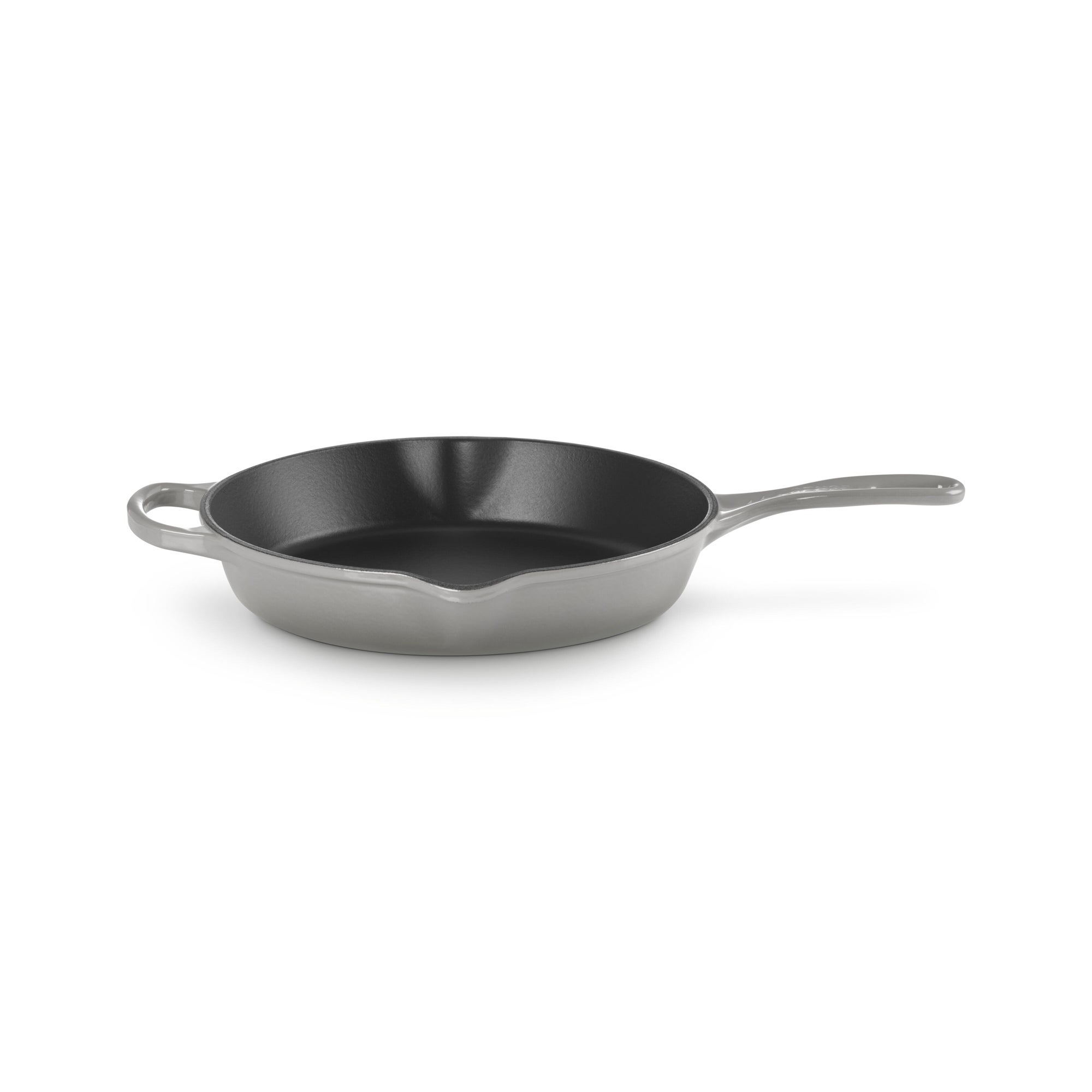 10.25" Signature Cast Iron Deep Round Skillet, French Gray