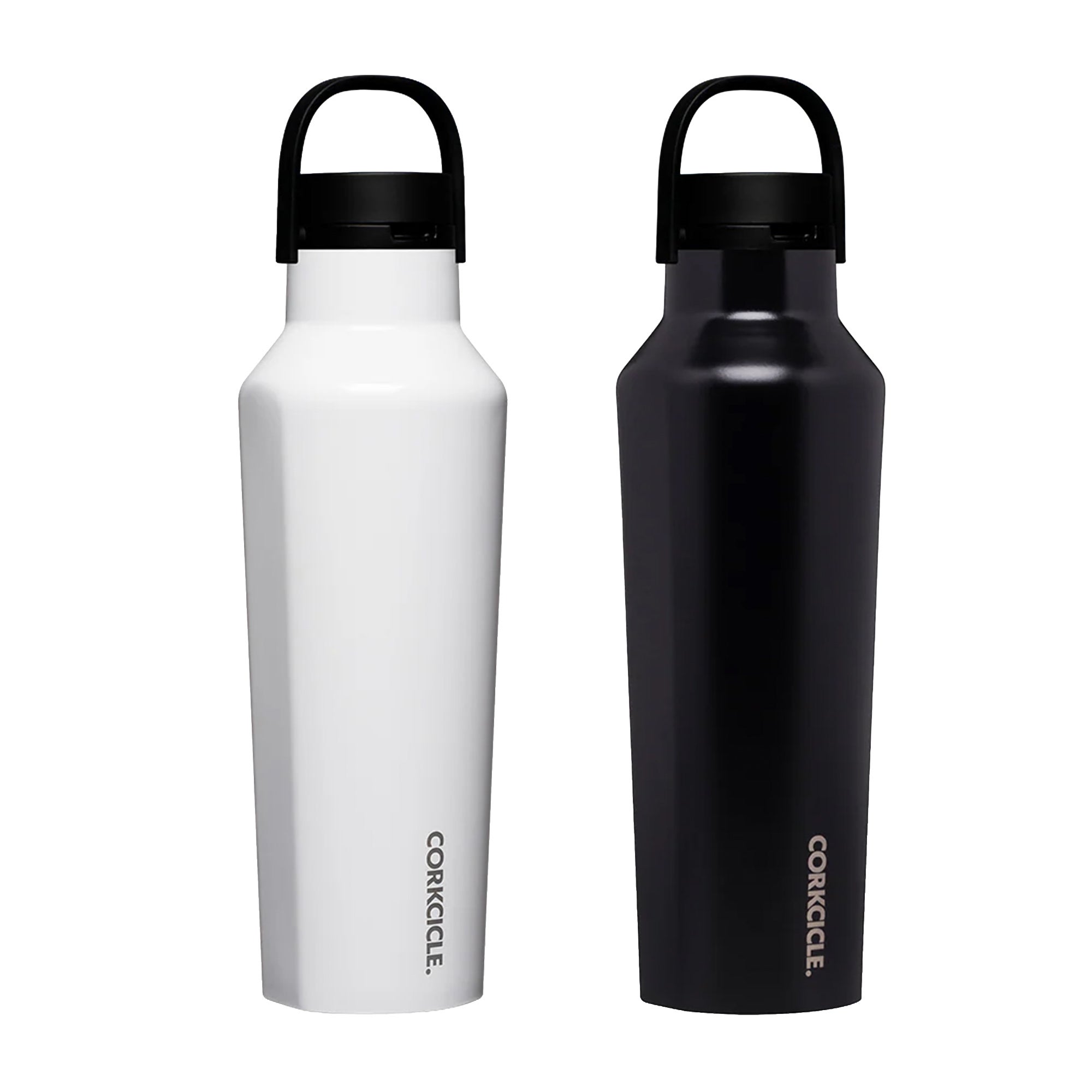 Classic Sport Canteen Duo Matte Black & Gloss White