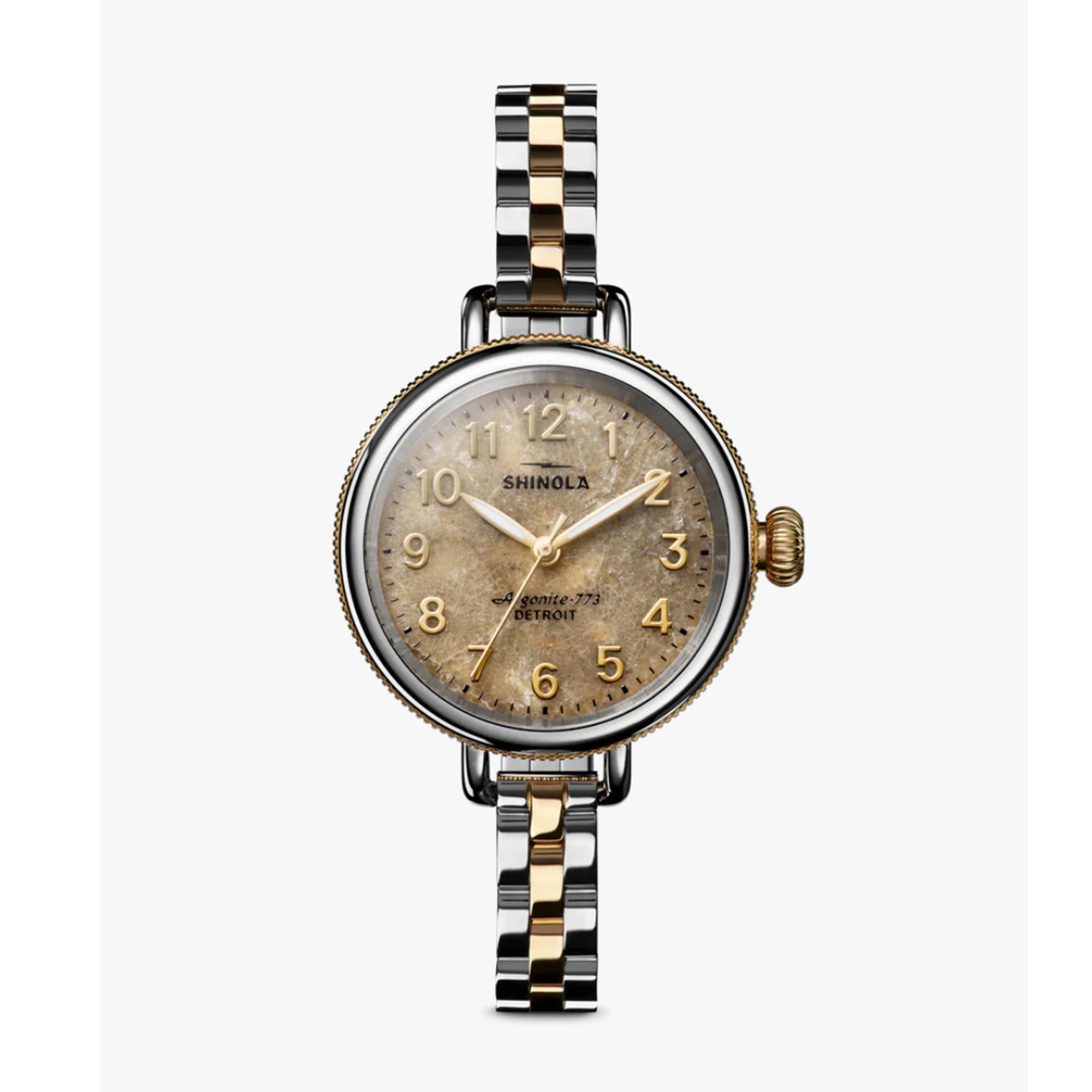 Ladies Birdy Two-Tone Stainless Steel Watch Petoskey Dial
