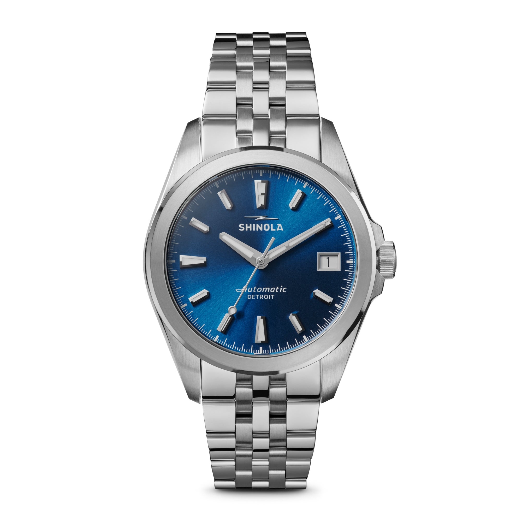 Unisex Circadian Monster Automatic Stainless Steel Watch Daylight Blue