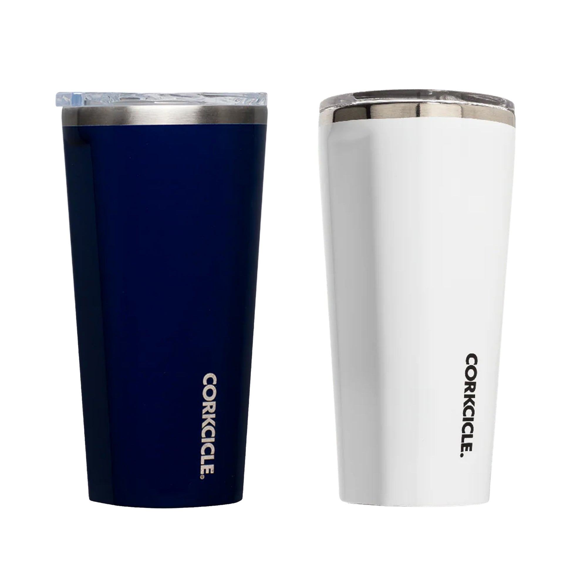 Classic 16oz Tumbler Duo Midnight Navy & Gloss White
