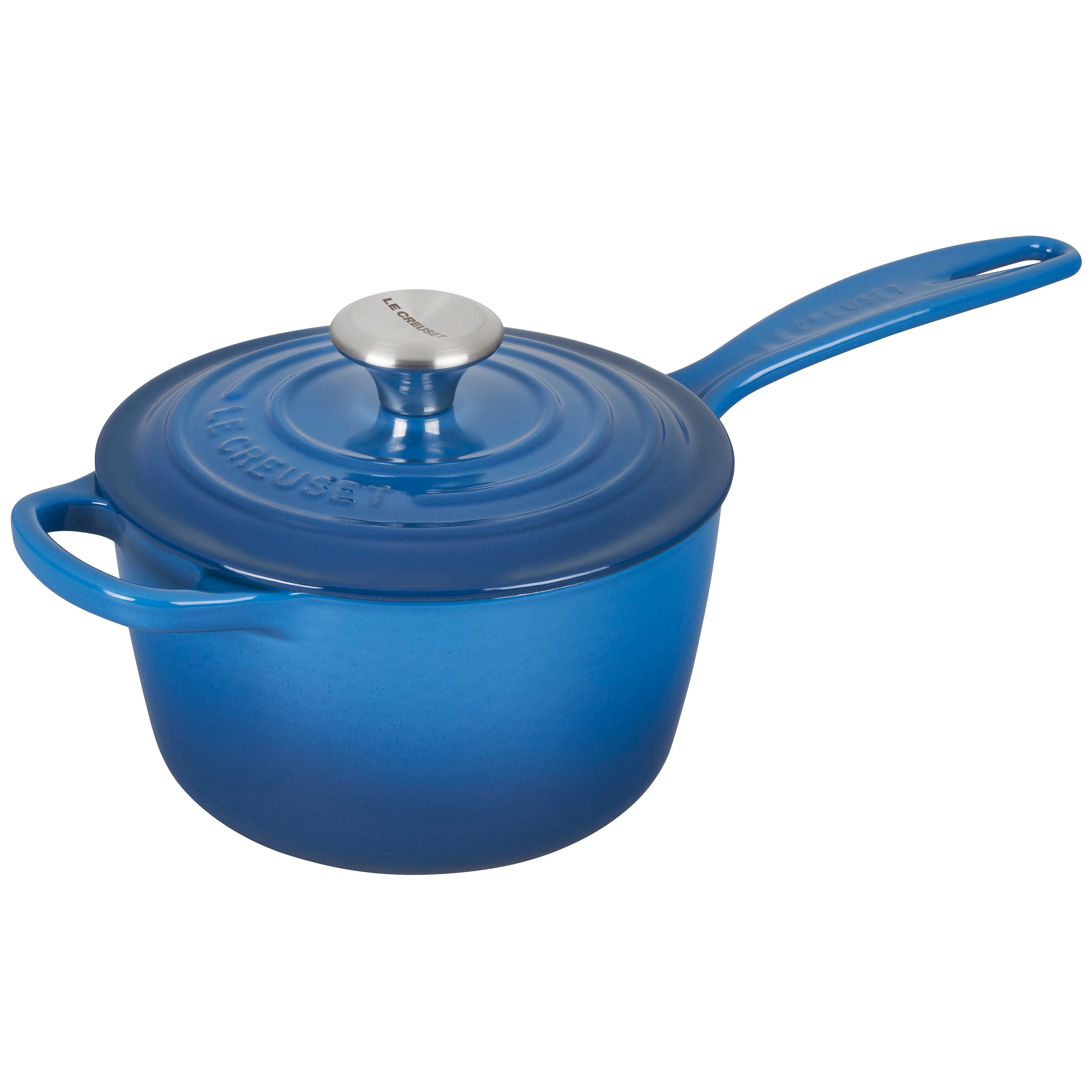 1.75qt Signature Cast Iron Saucepan Marseille